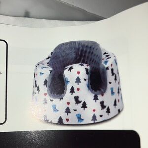 Bumbo Kids Seat Cover with Blue and Black Design